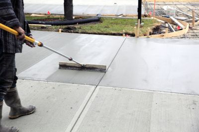 Concrete Driveway Construction