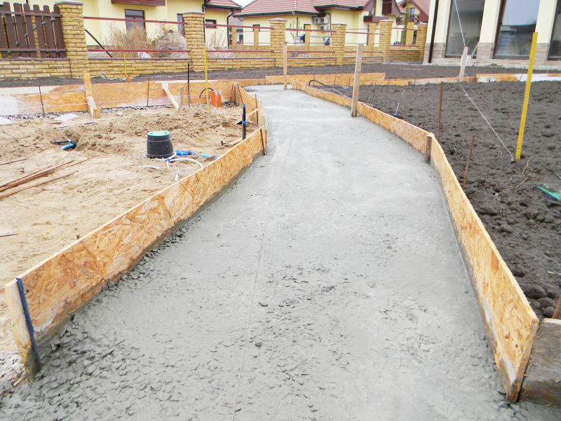 Concrete Driveway Construction