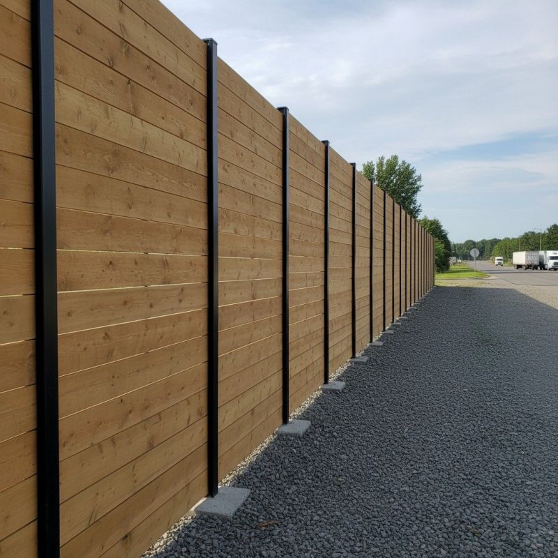 Concrete Fence Installation